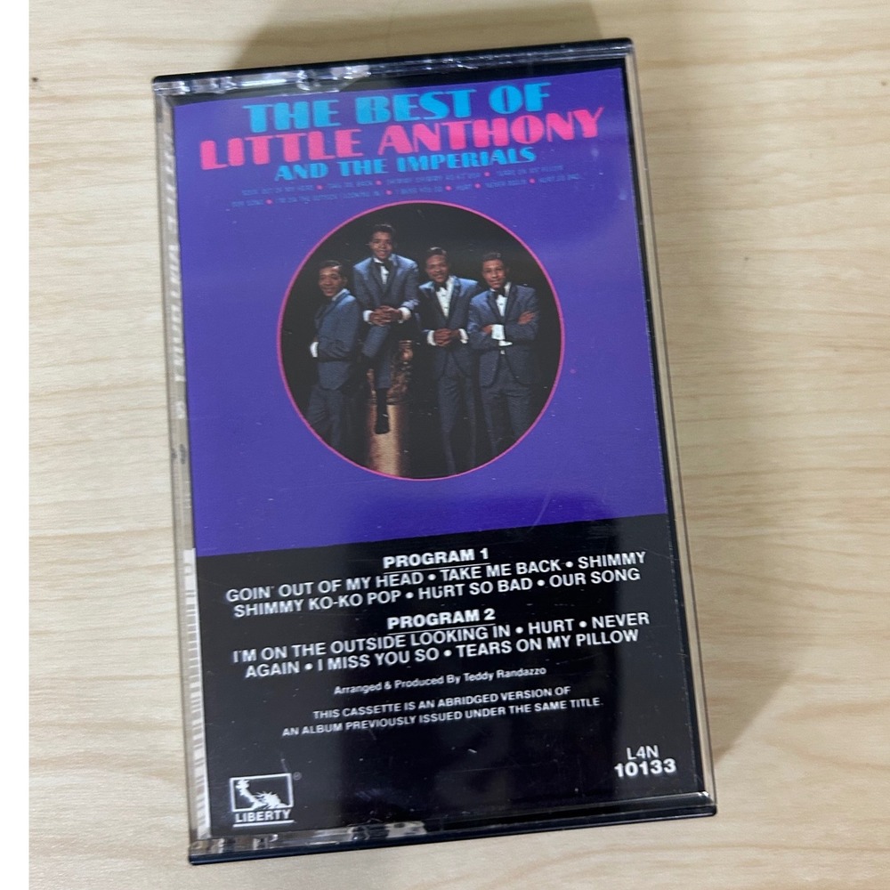 The Best of Little Anthony and the Imperials Cassette Tape Liberty L4N‎ 10133